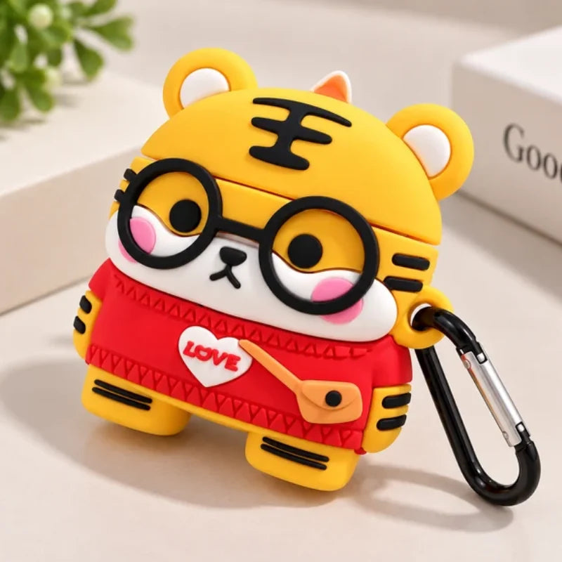 3D Cartoon Silicone Protective Case for Airbuds Pro & Pro 2