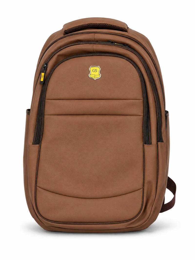 Rustic Ridge Backpack (Cognac Brown)